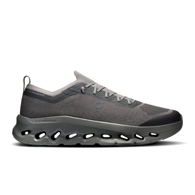 On Cloudtilt Moon men's sneaker in Nickel, lateral side view — compared against the Cloudtilt Arc at Gallery Streetwear, authorized Canadian On retailer in Kelowna BC