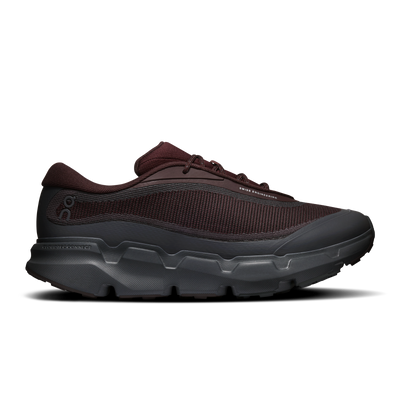 On Cloudsoma Hike men's hiking shoe in Ox and Eclipse brown, lateral view