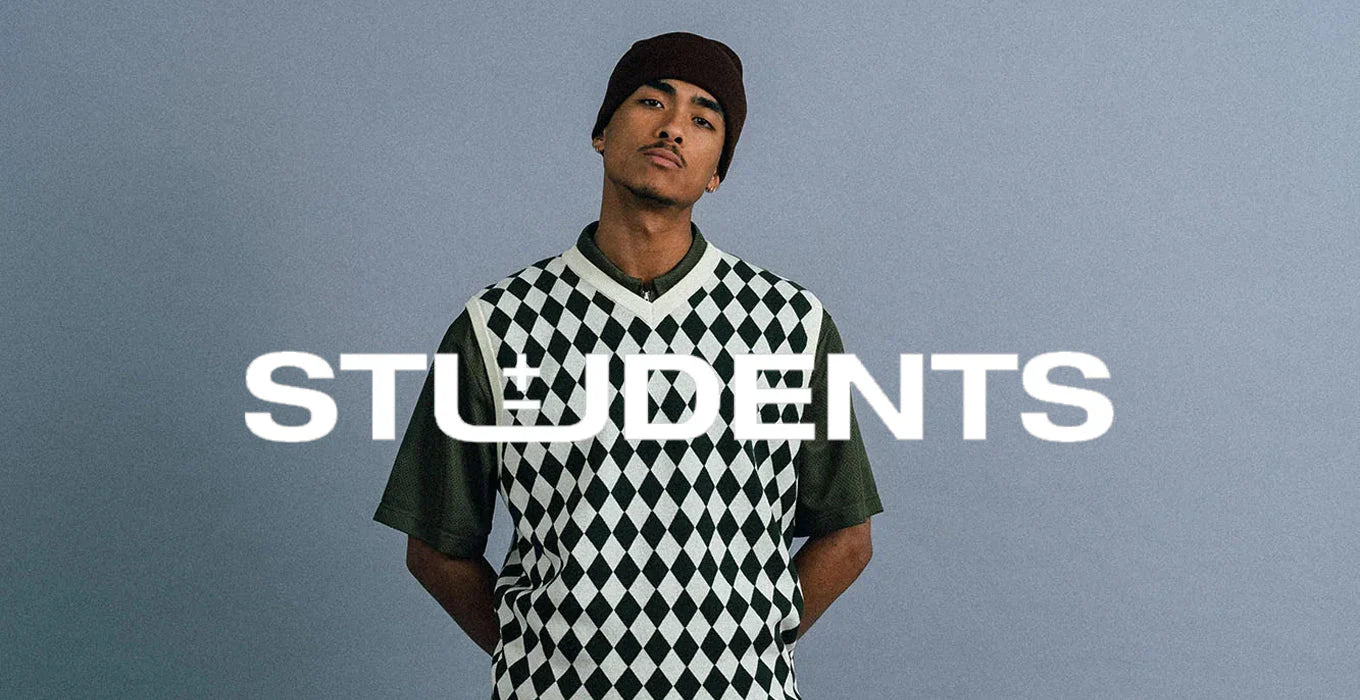 Student Golf May 2026 drop apparel featured at Gallery Streetwear Canada, showcasing contemporary streetwear pieces from Student Golf brand