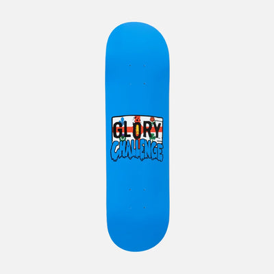Dime MTL Glo Dime Glory Challenge skateboard deck, 8.38 inch, available at Gallery Streetwear