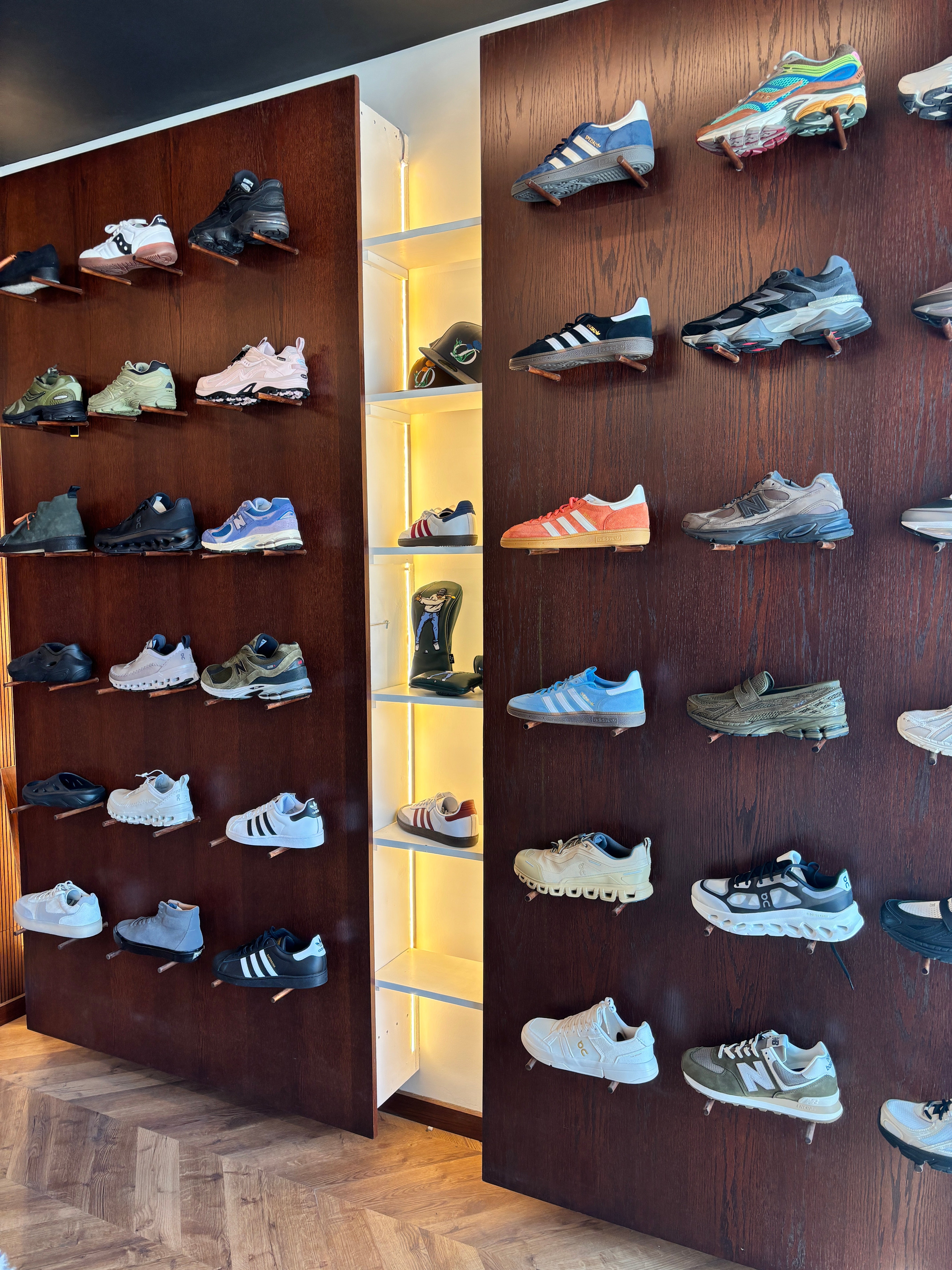 Image showing Gallery Streetwear’s sneaker selection in Kelowna, BC — featuring top brands with every style in stock and fast Canadian shipping