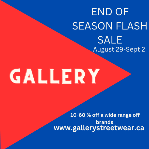 End Of Summer Back to School Sale - Gallery Streetwear