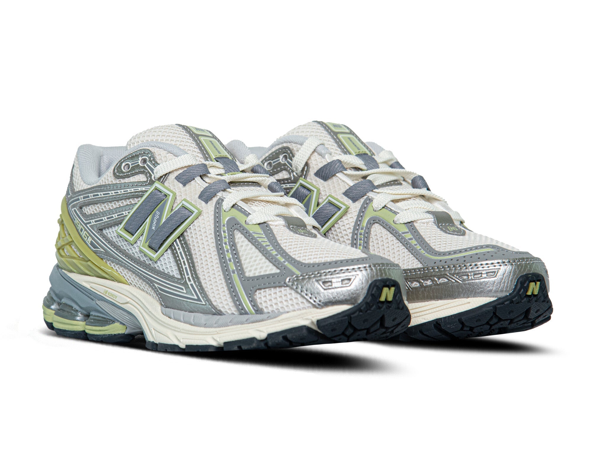 New Balance 1906 silver / green