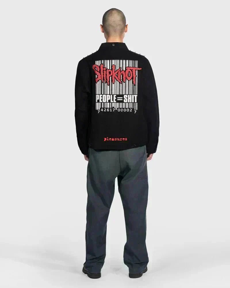 PLEASURES x Slipknot: A Collision of Heavy Music and Streetwear Culture - Gallery Streetwear