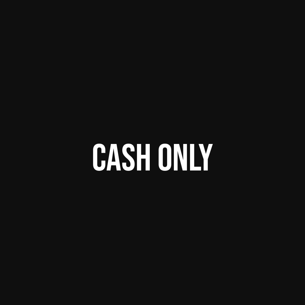 CASH ONLY at Gallery Streetwear Kelowna BC