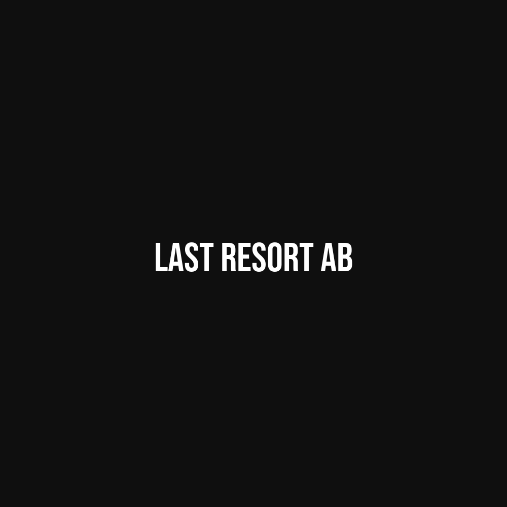 LAST RESORT AB at Gallery Streetwear Kelowna BC