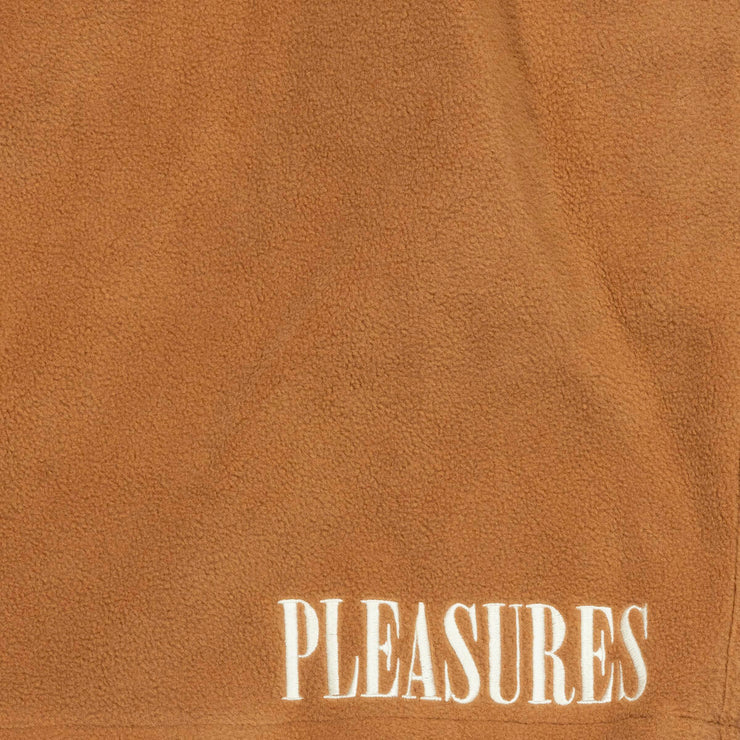 PLEASURES EQUATOR SHORTS CAMEL - Gallery Streetwear