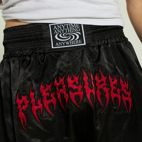 PLEASURES ANYWHERE MUAY THAI SHORTS - Gallery Streetwear