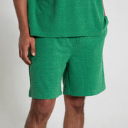 PLEASURES ZEN TERRY SHORTS- GREEN - Gallery Streetwear