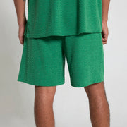 PLEASURES ZEN TERRY SHORTS- GREEN - Gallery Streetwear