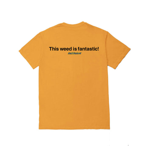 PLEASURES CAST T-SHIRT- ORANGE - Gallery Streetwear