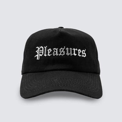 PLEASURES CHROME SNAPBACK- BLACK - Gallery Streetwear