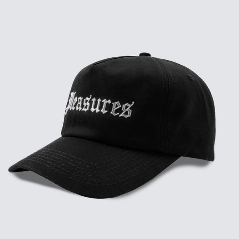 PLEASURES CHROME SNAPBACK- BLACK - Gallery Streetwear