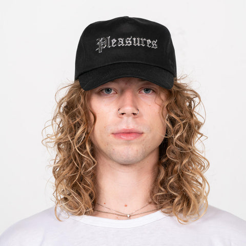 PLEASURES CHROME SNAPBACK- BLACK - Gallery Streetwear