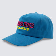 PLEASURES RECORDS SNAPBACK- BLUE - Gallery Streetwear