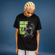 Pleasures | Smiling Tee Black - Gallery Streetwear