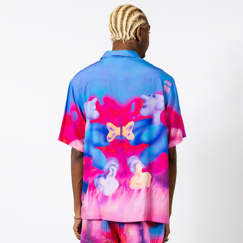 Austin Lee x Pleasures | Interaction Button Down - Gallery Streetwear