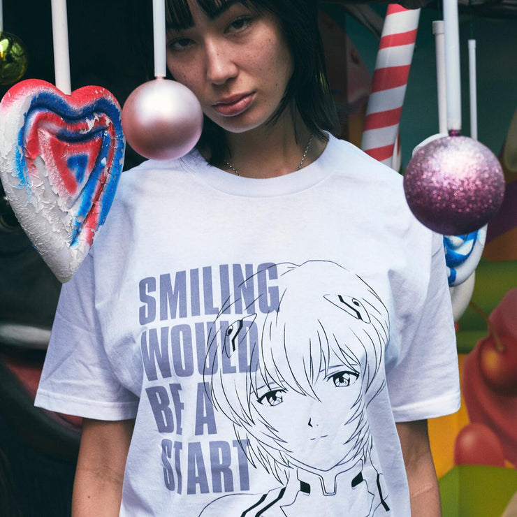 Pleasures | Smiling Tee White - Gallery Streetwear