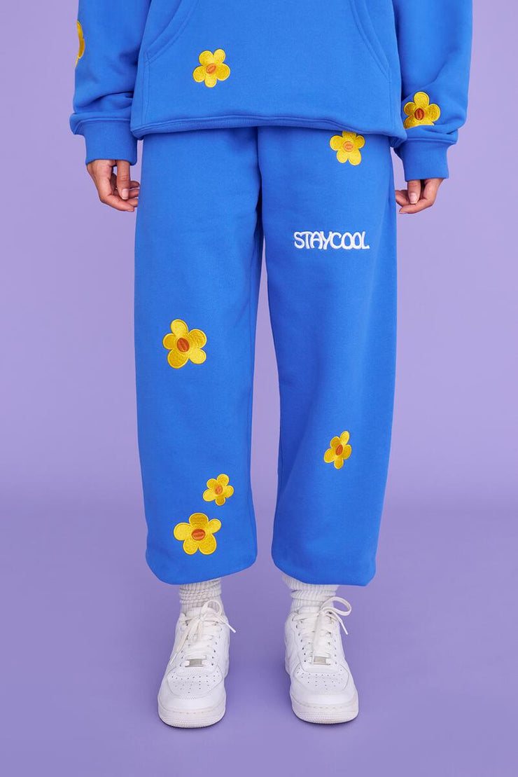 STAY COOL NYC SUNFLOWER PANTS - Gallery Streetwear