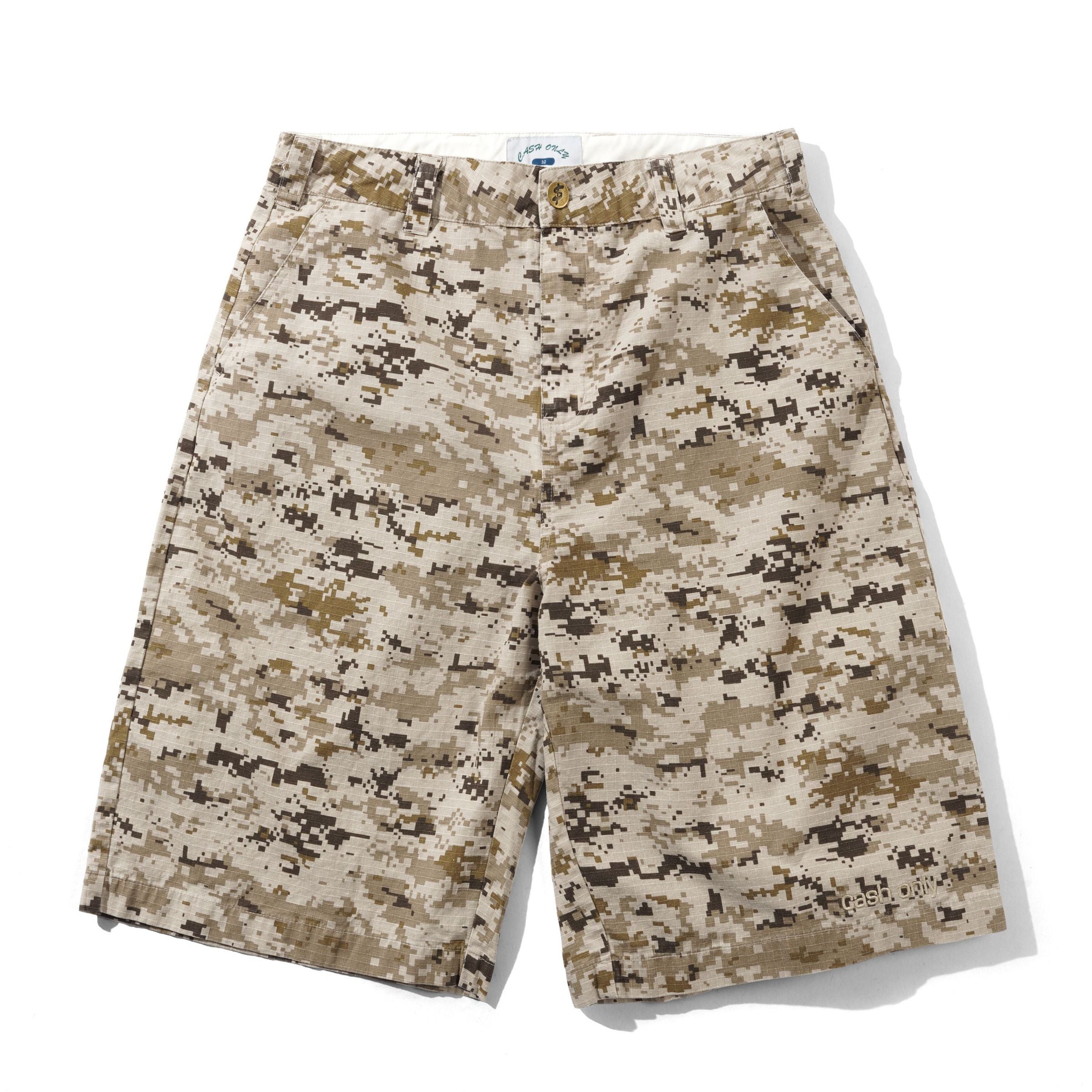 Cash Only Halfway Shorts Camo