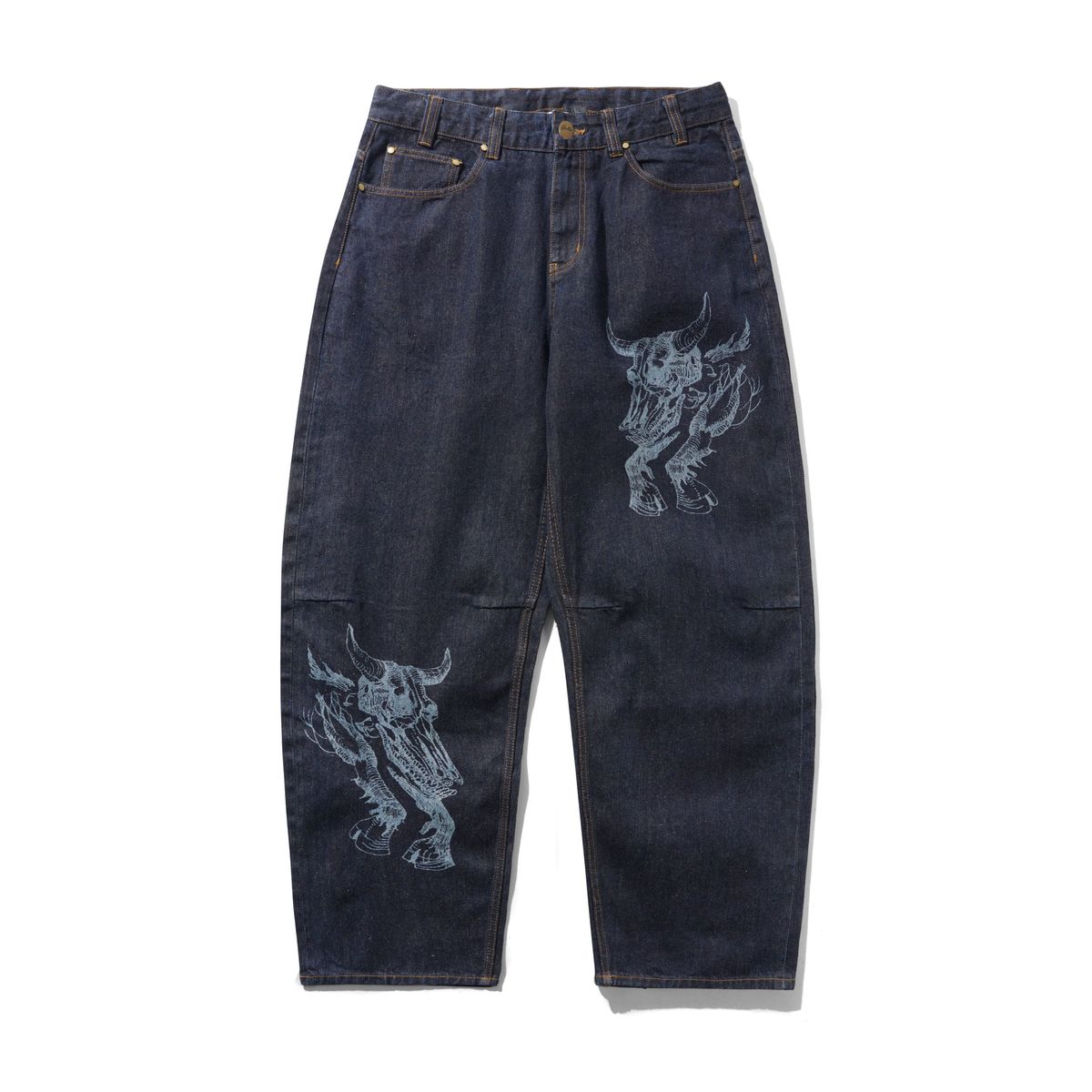 Butter Goods Bull Selvedge Denim Jeans Raw Indigo