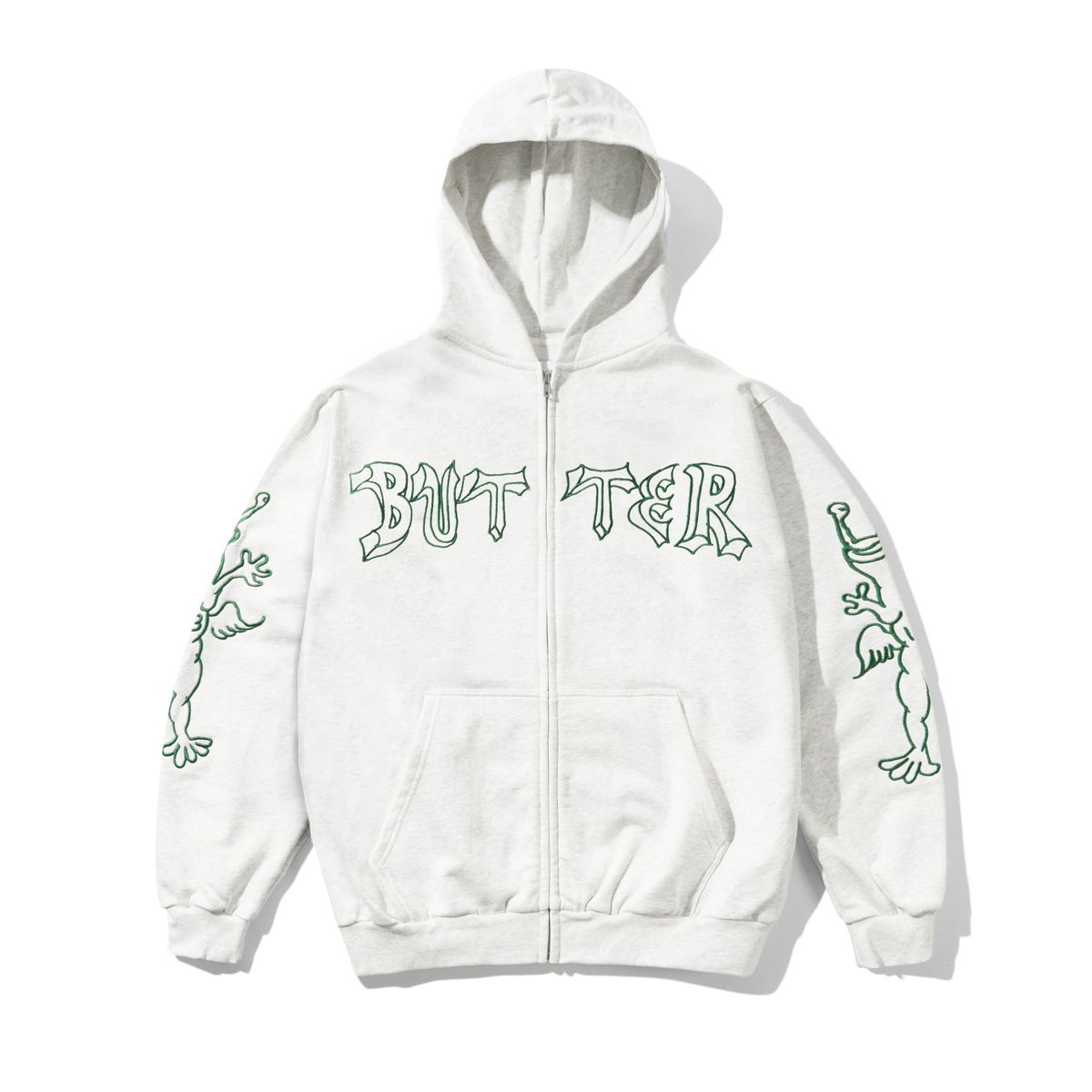 Butter Goods Thirteen Zip-Thru Hoodie