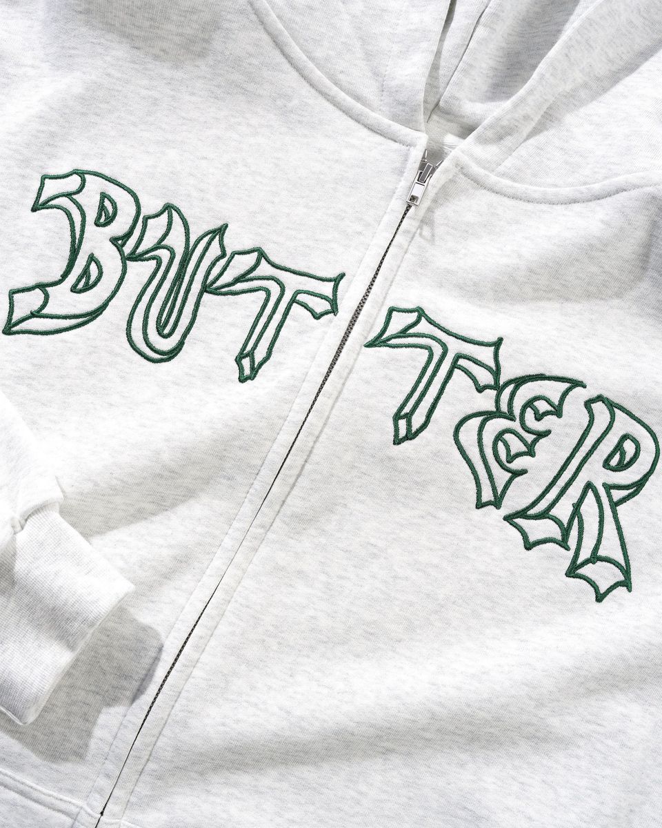 Butter Goods Thirteen Zip-Thru Hoodie