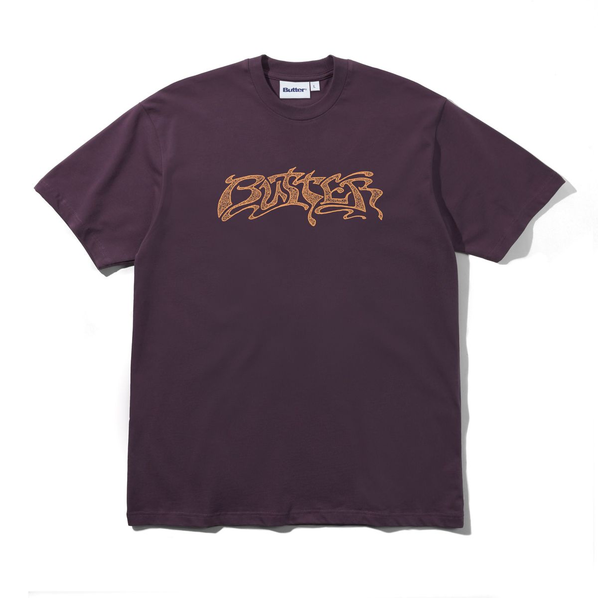 Butter Goods Drummer Tee Eggplant