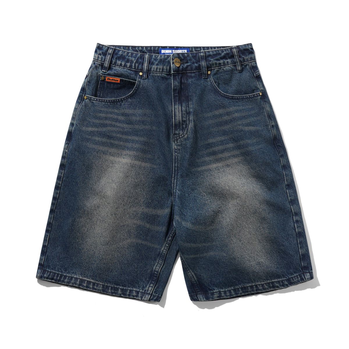 Butter Goods Baggy Denim Shorts Vintage Indigo