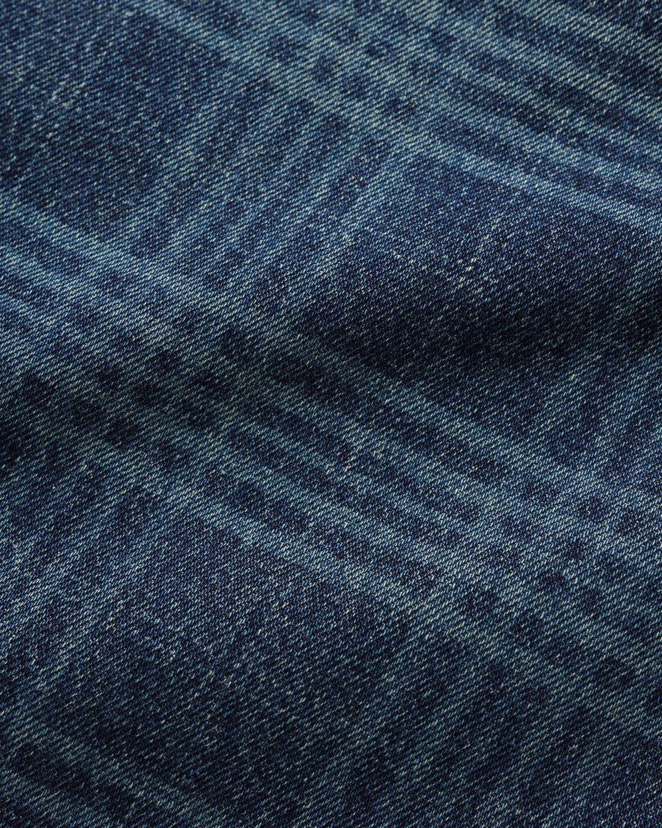 Butter Goods Burn Wide Cut Denim Jeans Indigo Plaid