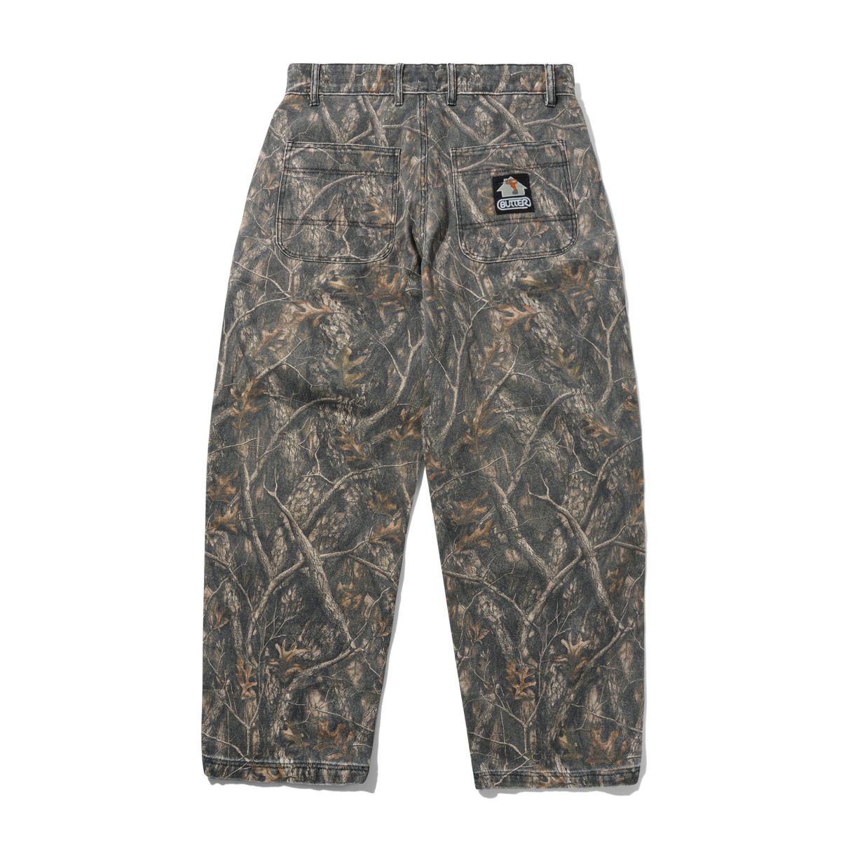 Butter Goods Work Pants Forest Camo