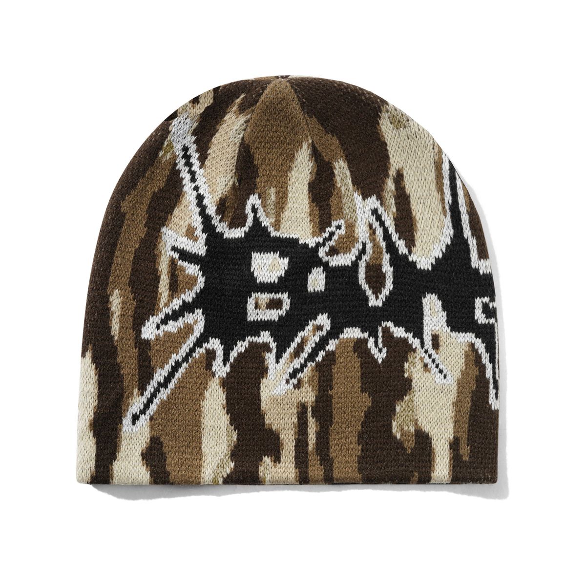 Butter Goods Nail Skully Beanie Camo