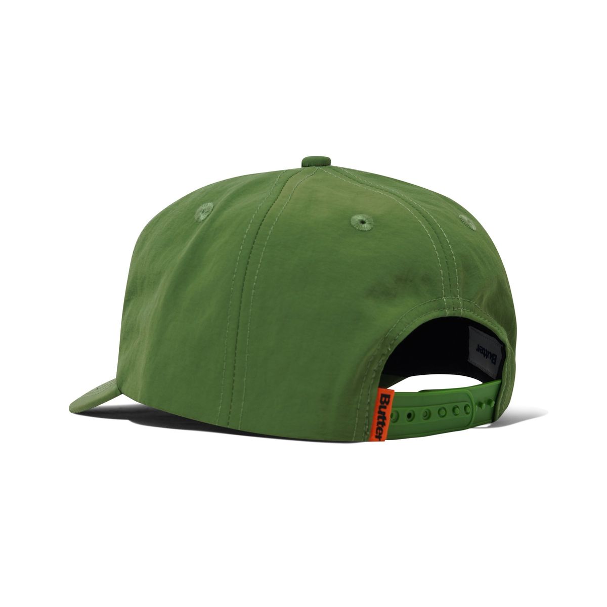 Butter Goods Registered 5 Panel Hat Green