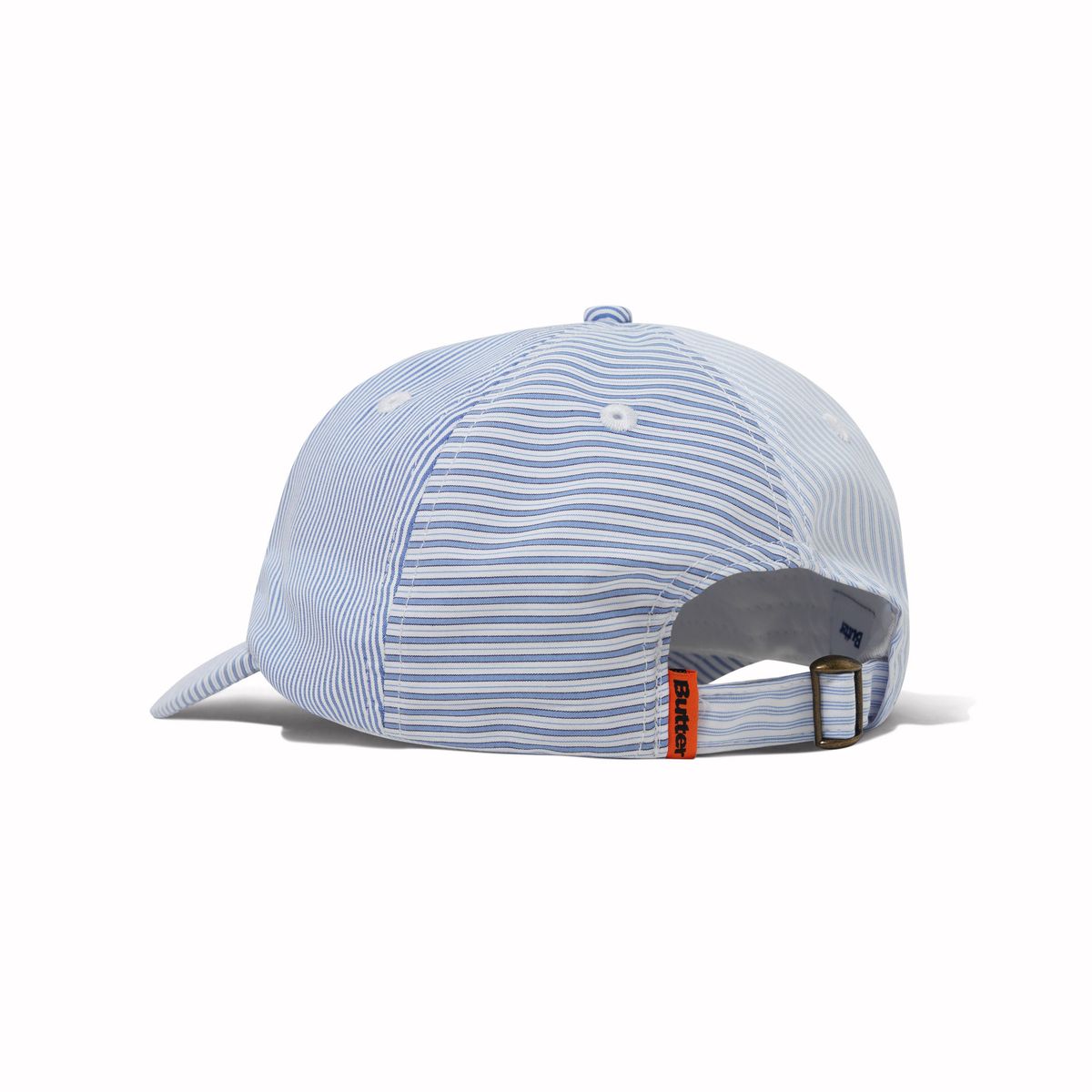 Butter Goods Rounded Logo 6 Panel Hat Striped