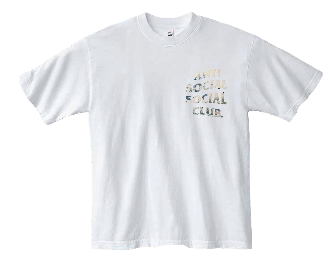 Anti Social Social Club Boro Wave Tee White