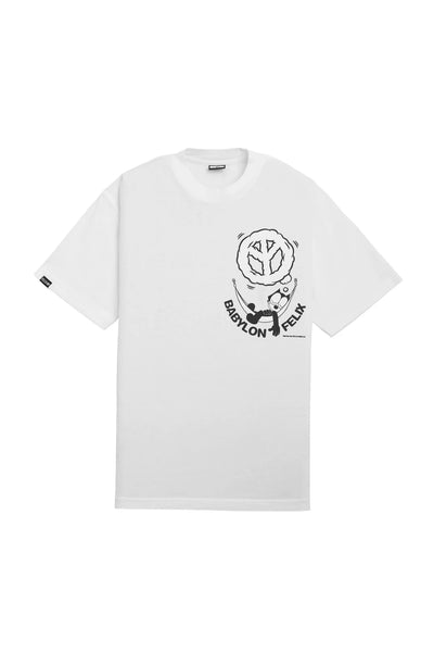 Babylon | Felix Daydreaming Tee White - Gallery Streetwear