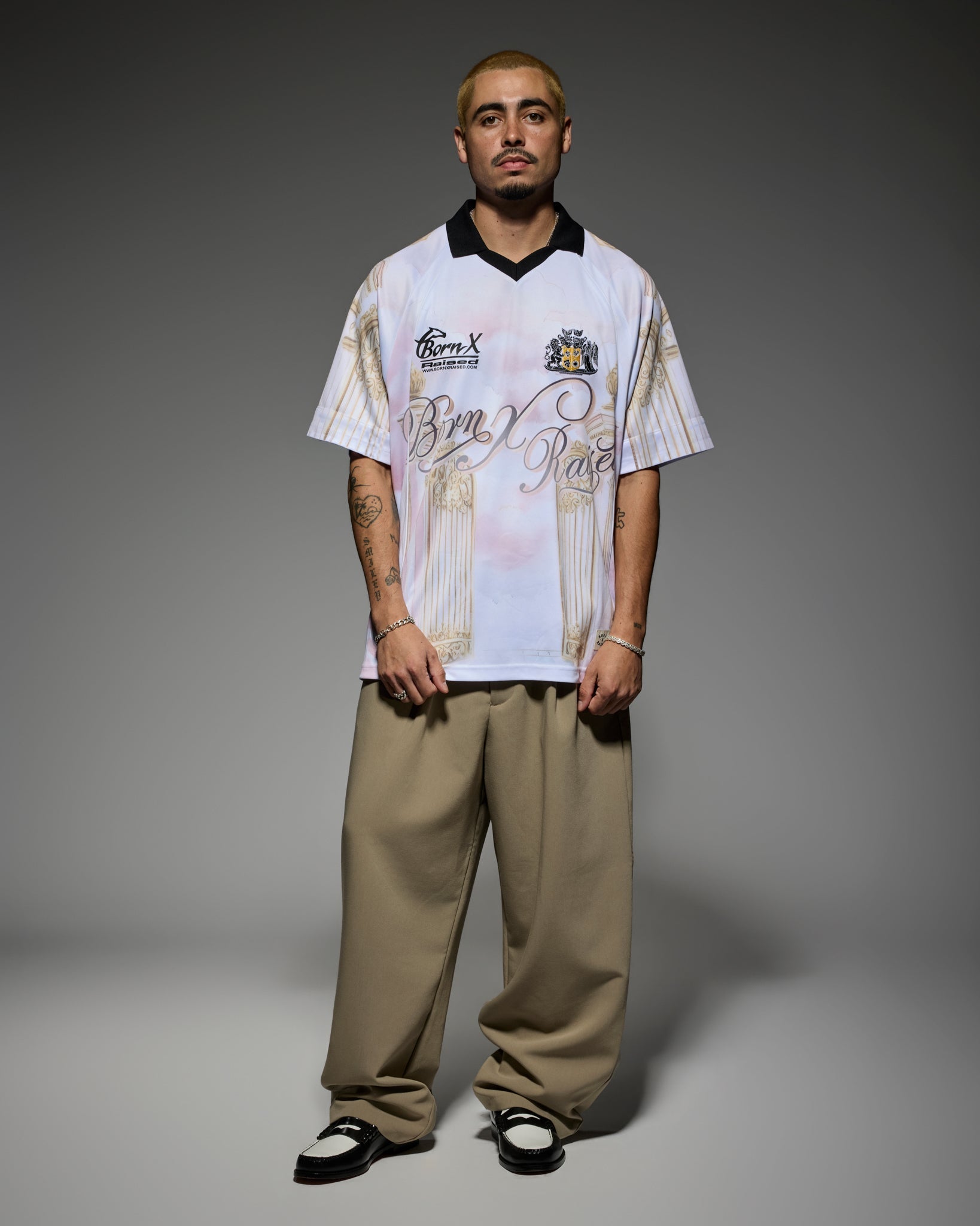 Born X Raised Heaven Soccer Jersey - Lavender - lifestyle 1