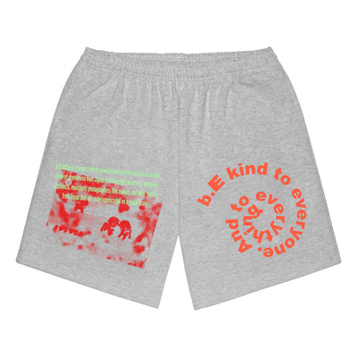 B.EAUTIFUL KIND HERSEY SHORTS- HEATHER GREY 