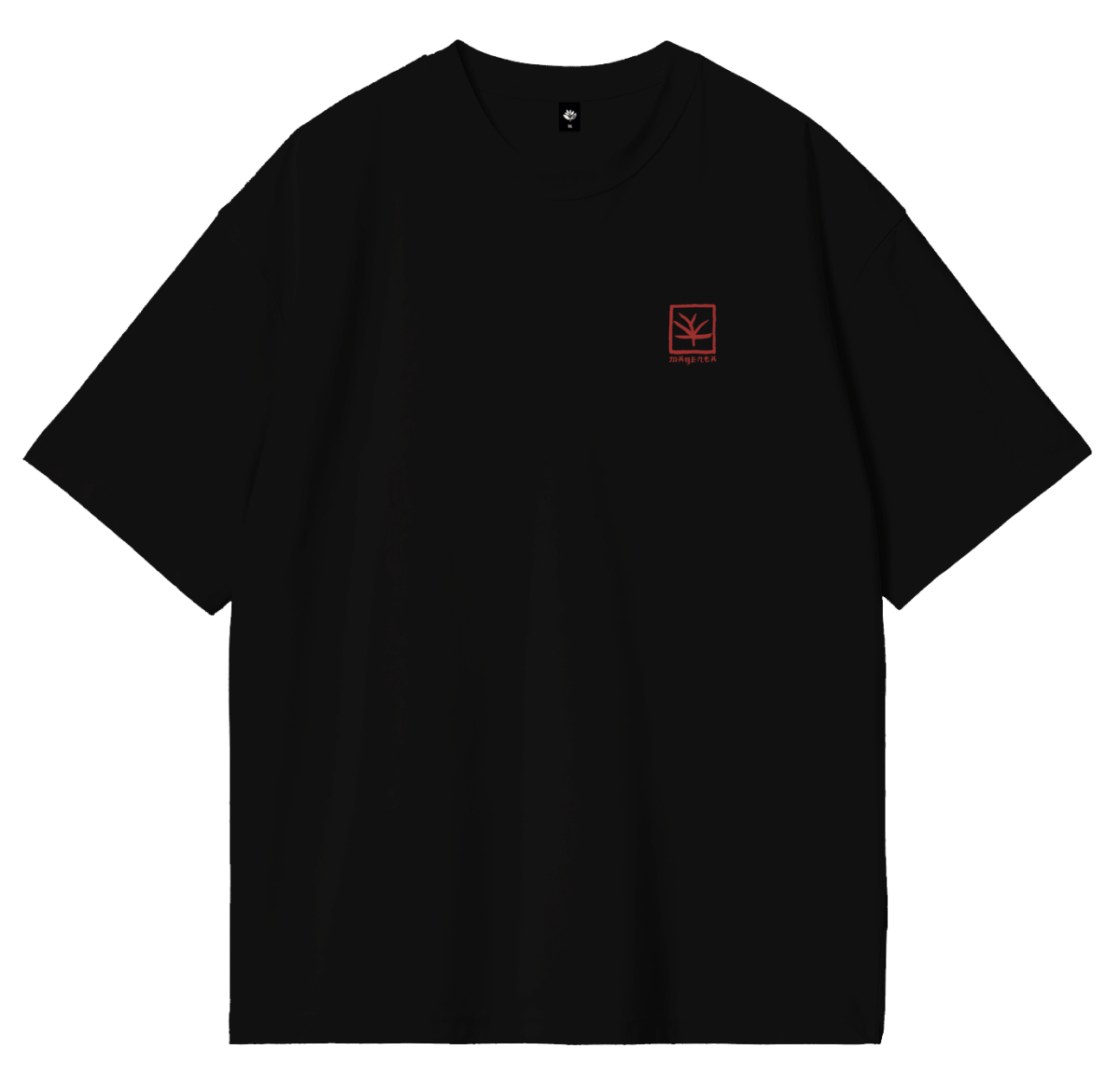 Magenta Bonsai Tee Black