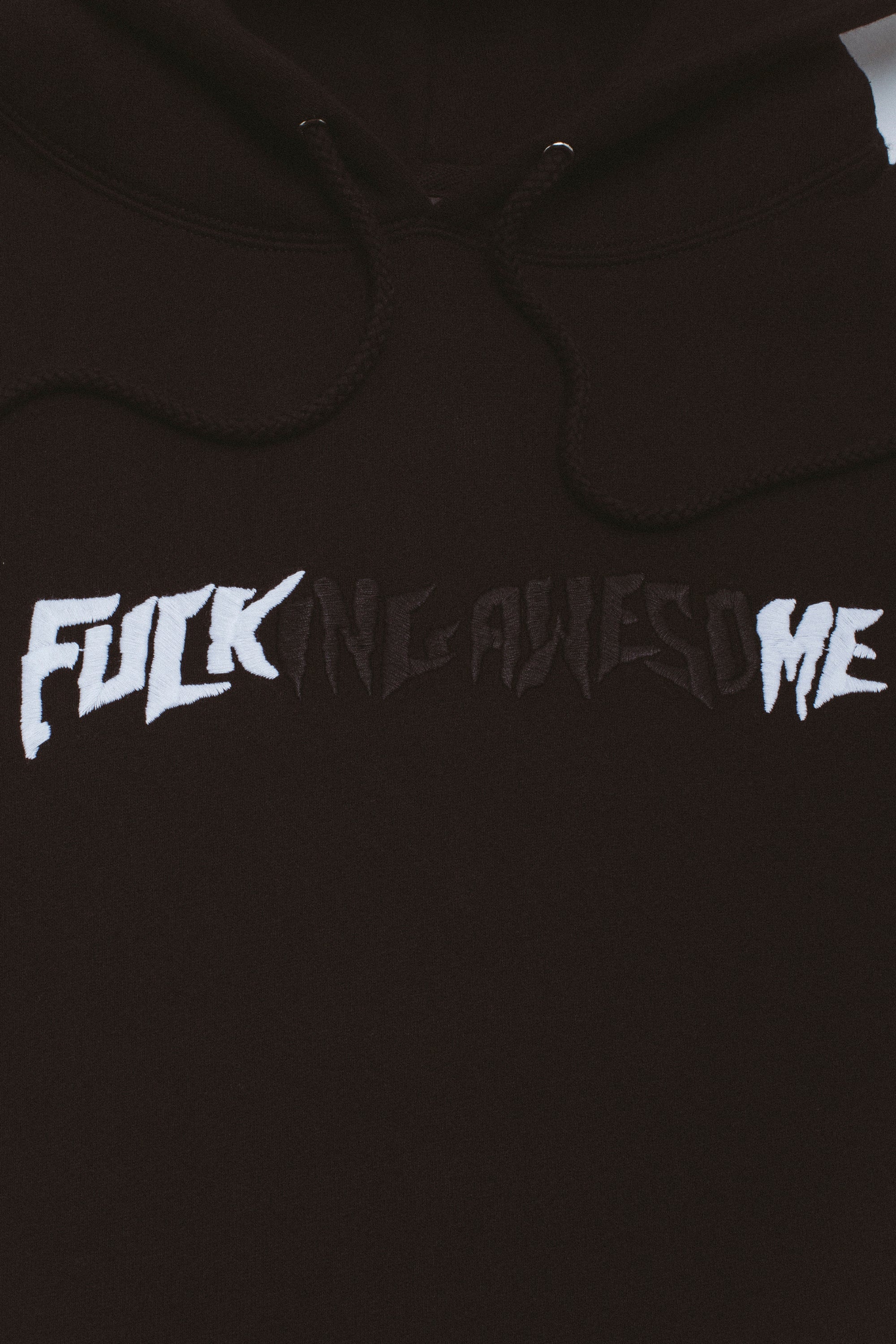 FA Fuck Me Hoodie Black detail