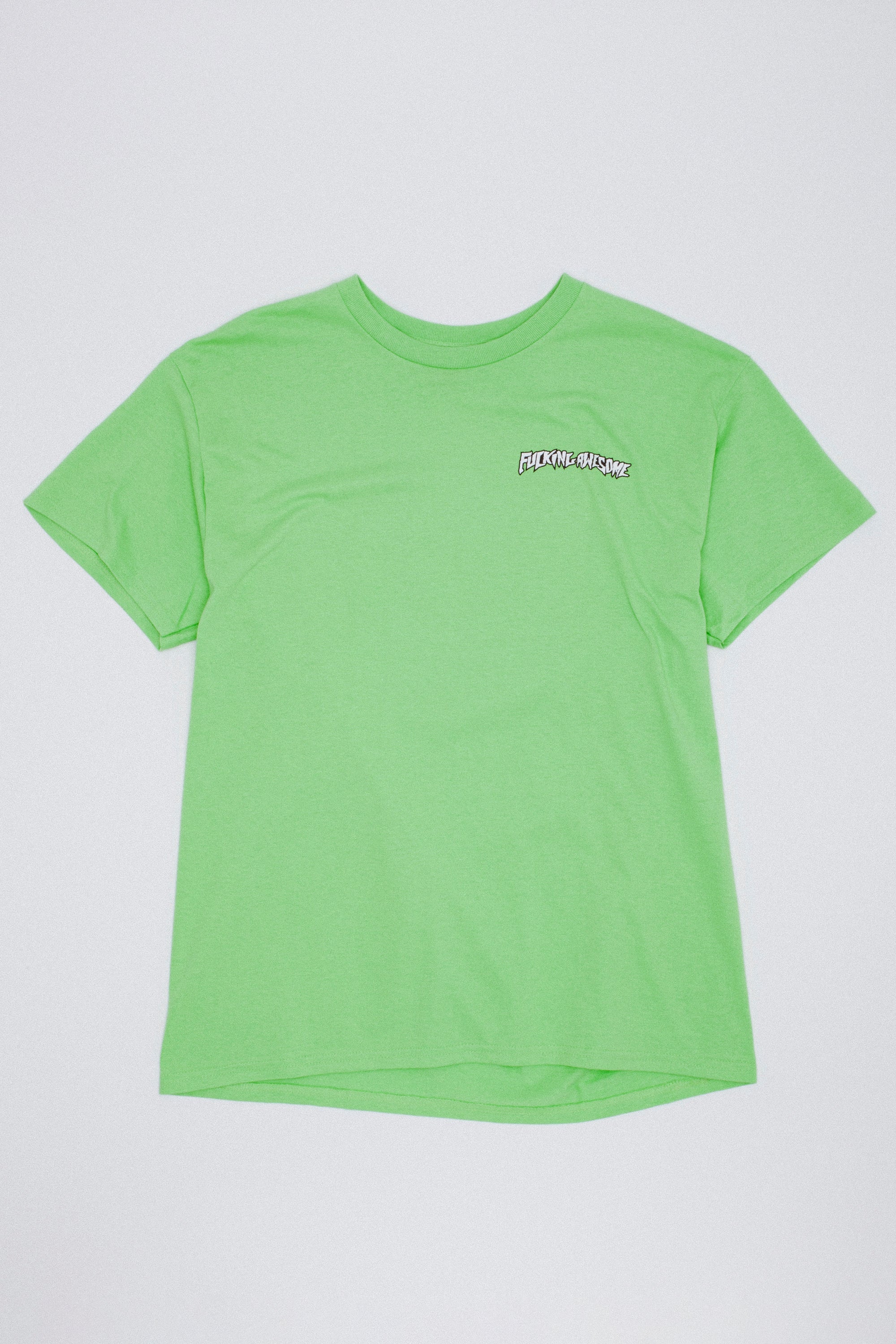 FA Two Women Tee Lime front