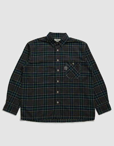 Victoria HK| Queenhead Flannel Shirt - Gallery Streetwear