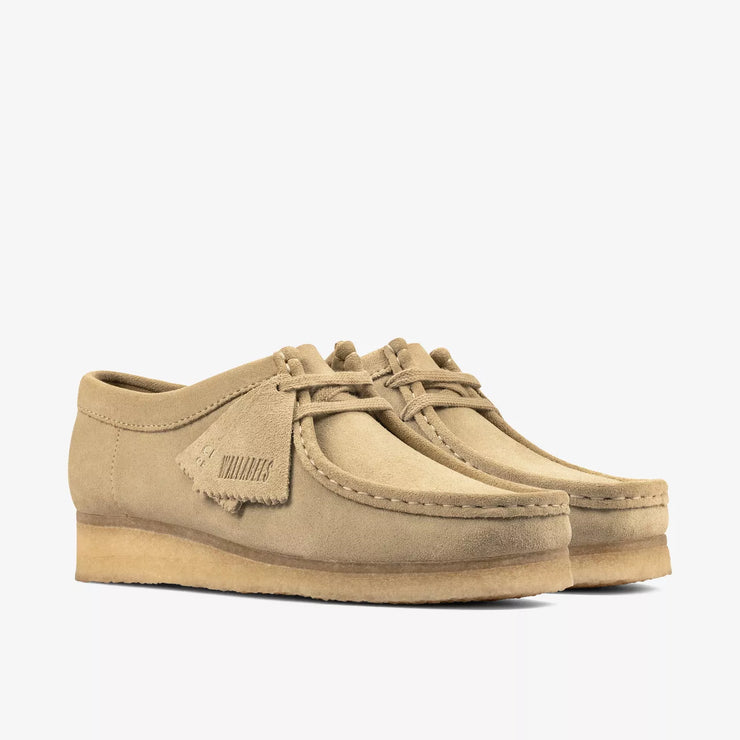 CLARKS ORIGINALS WOMENS WALLABEE SLIP SHOE