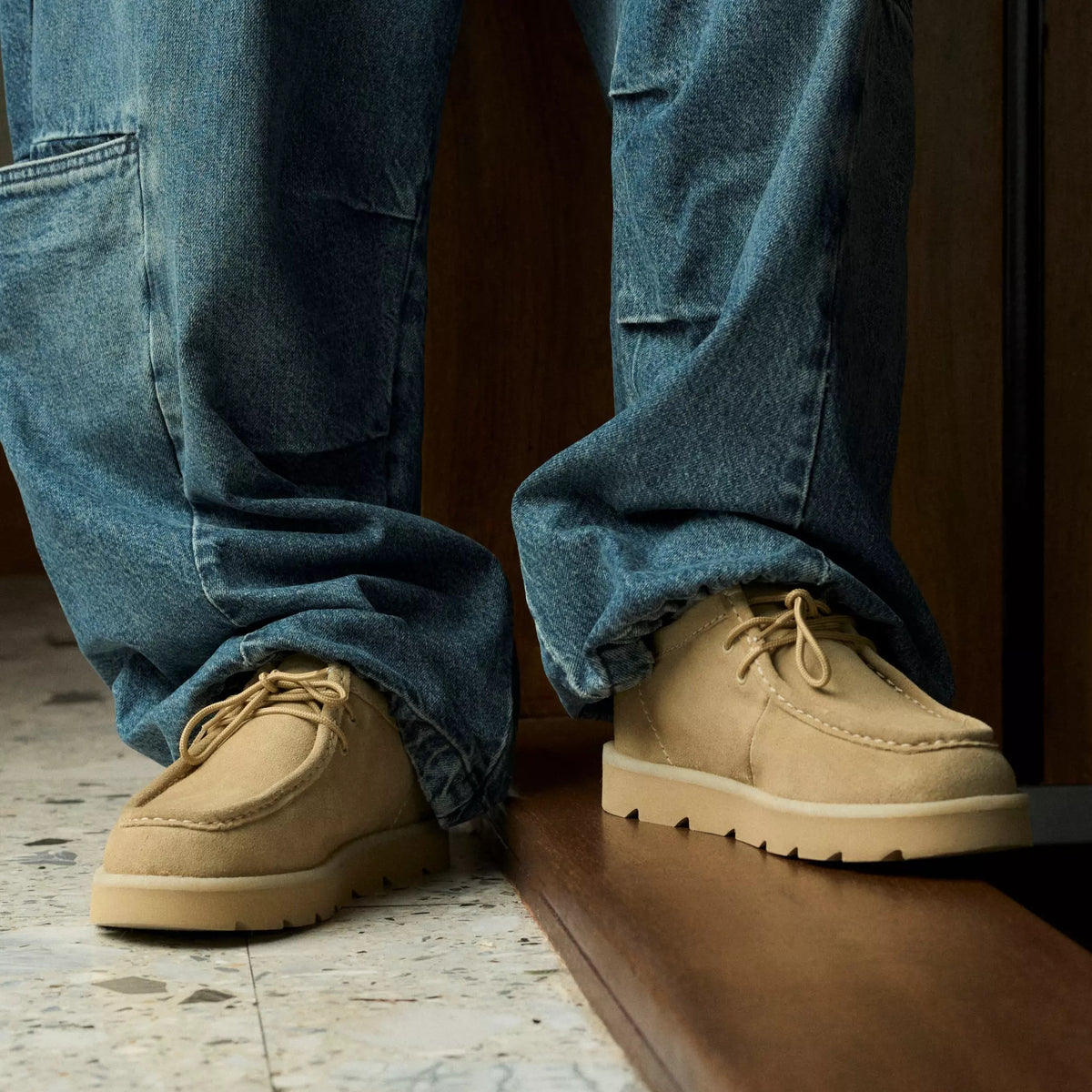 Clarks Meare Walla Maple Suede | Gallery Streetwear Canada