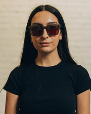 RAISED BY WOLVES MODEL A SUNGLASSES OLIVE - Gallery Streetwear