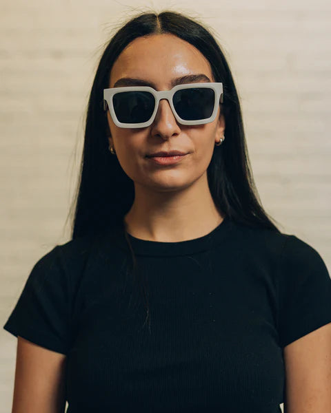 RAISED BY WOLVES MODEL A SUNGLASSES CEMENT - Gallery Streetwear