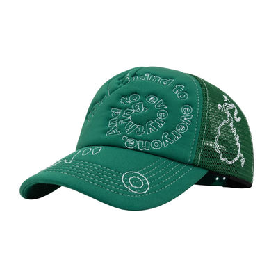 b.Eautiful Bi Foam Trucker Hat Green