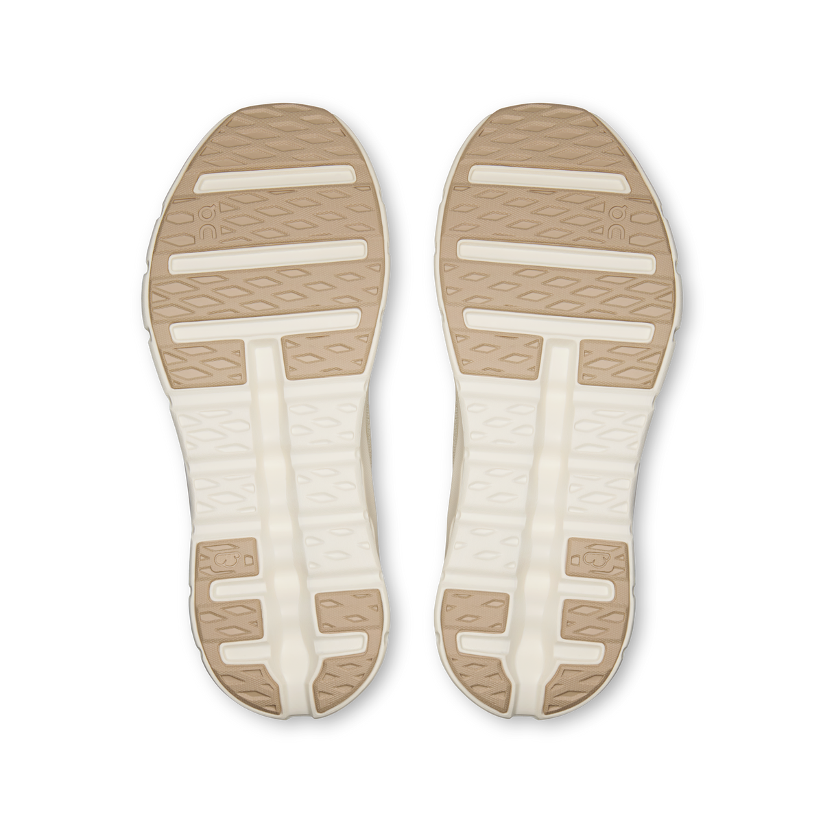 On Cloudtilt Arc Grain Ivory, top down view