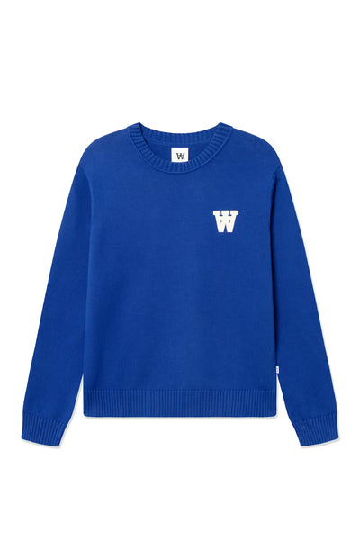 WoodWood WWTay Pullover – Navy Peony / Blue