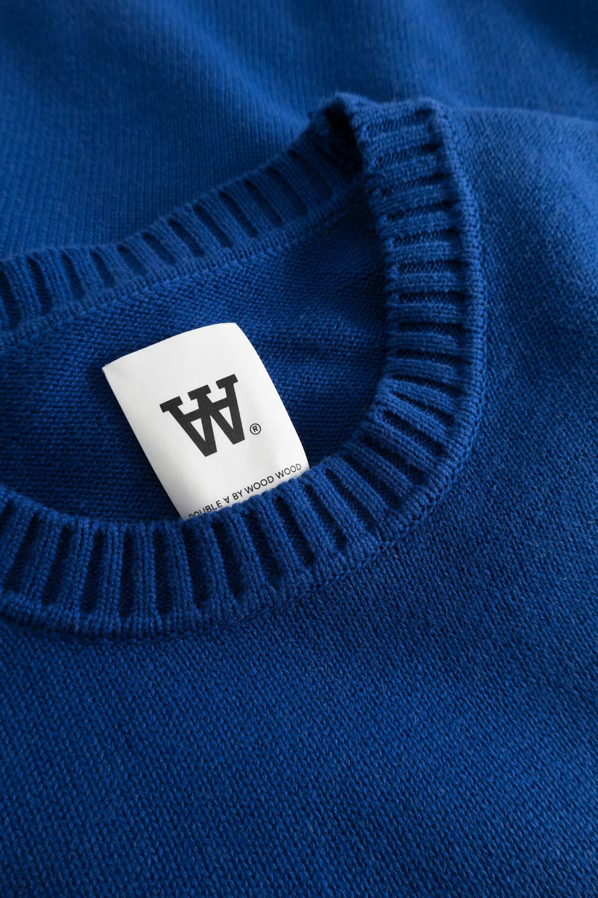 WoodWood WWTay Pullover Navy Peony / Blue — View 5 | Gallery Streetwear Kelowna